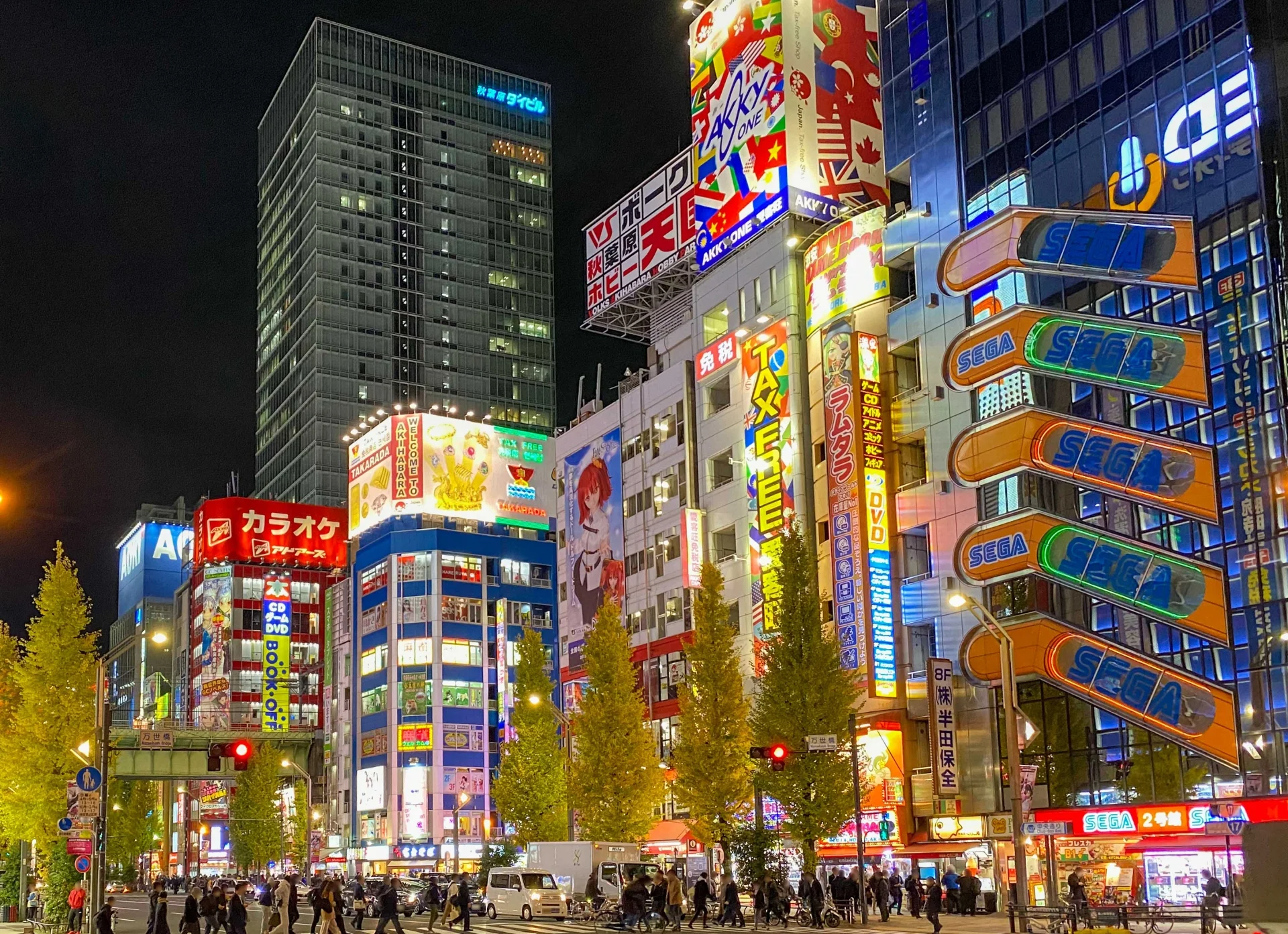 Phố điện từ và animi, Akihabara