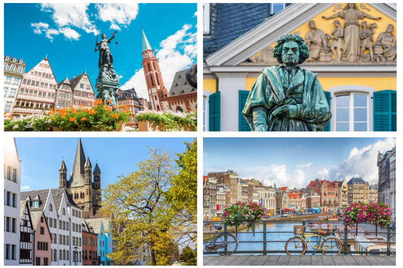 Frankfurt - Bonn - Cologne - Amsterdam