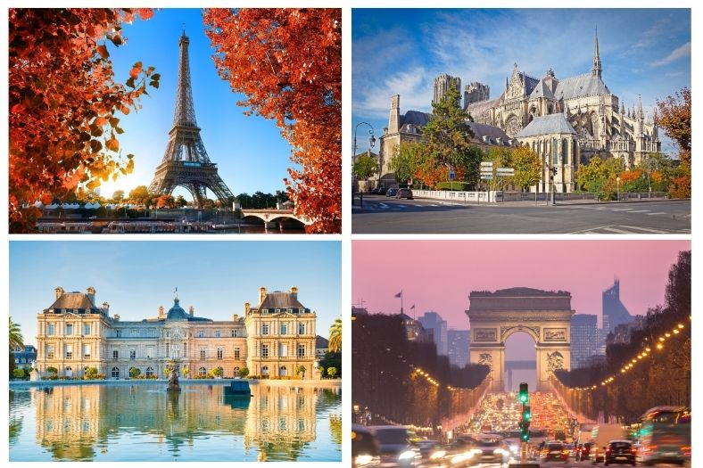 Ngày 01: Paris - Reims - Luxembourg