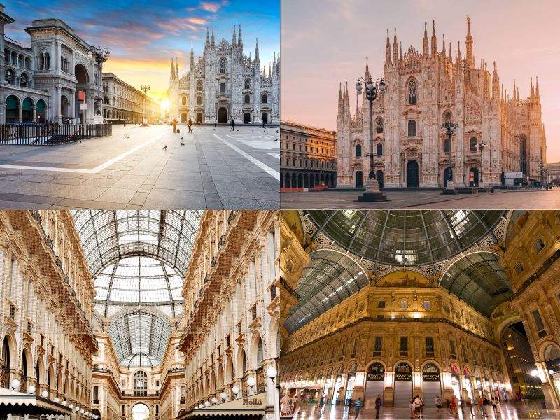 Ngày 2: Lucerne - Milan - Venice