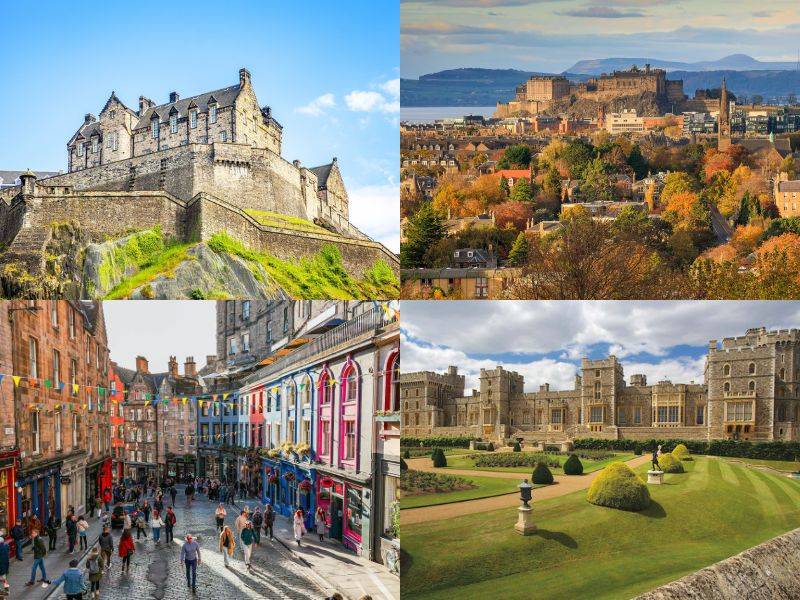 Ngày 3: York - Edinburgh - Glasgow
