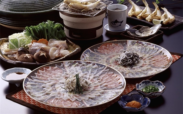 Sashimi cá nóc