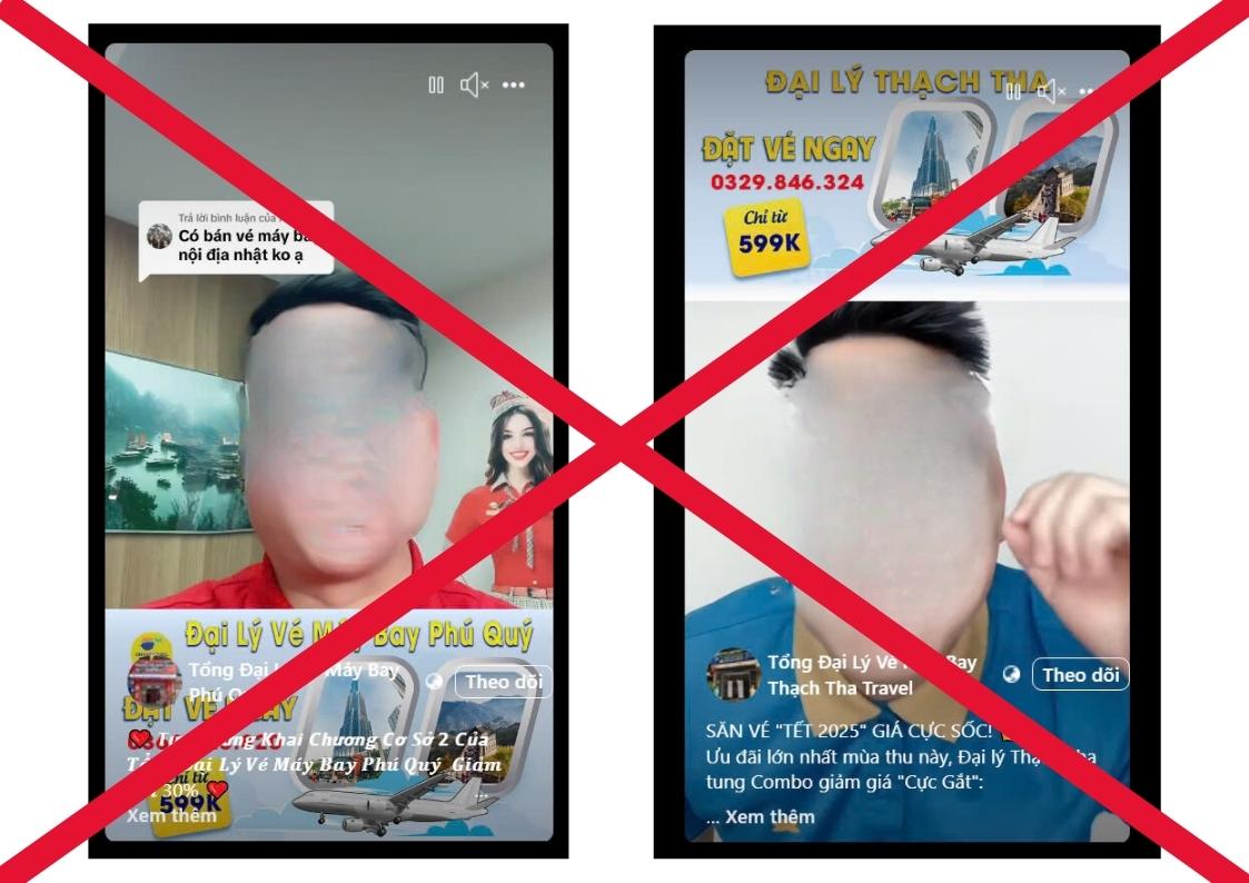 Nhiều fanpage giả mạo, lấy hình ảnh của SmileTrip để đi lừa đảo