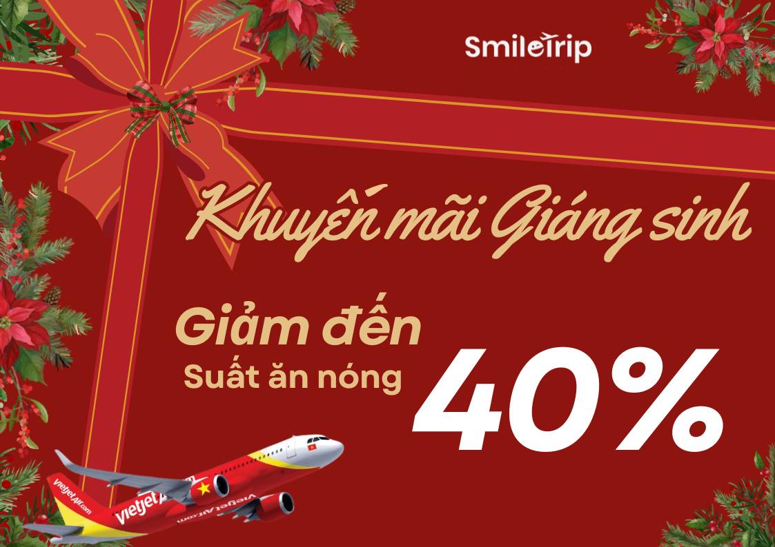 Khuyến mãi Vietjet Air Giáng sinh 2024