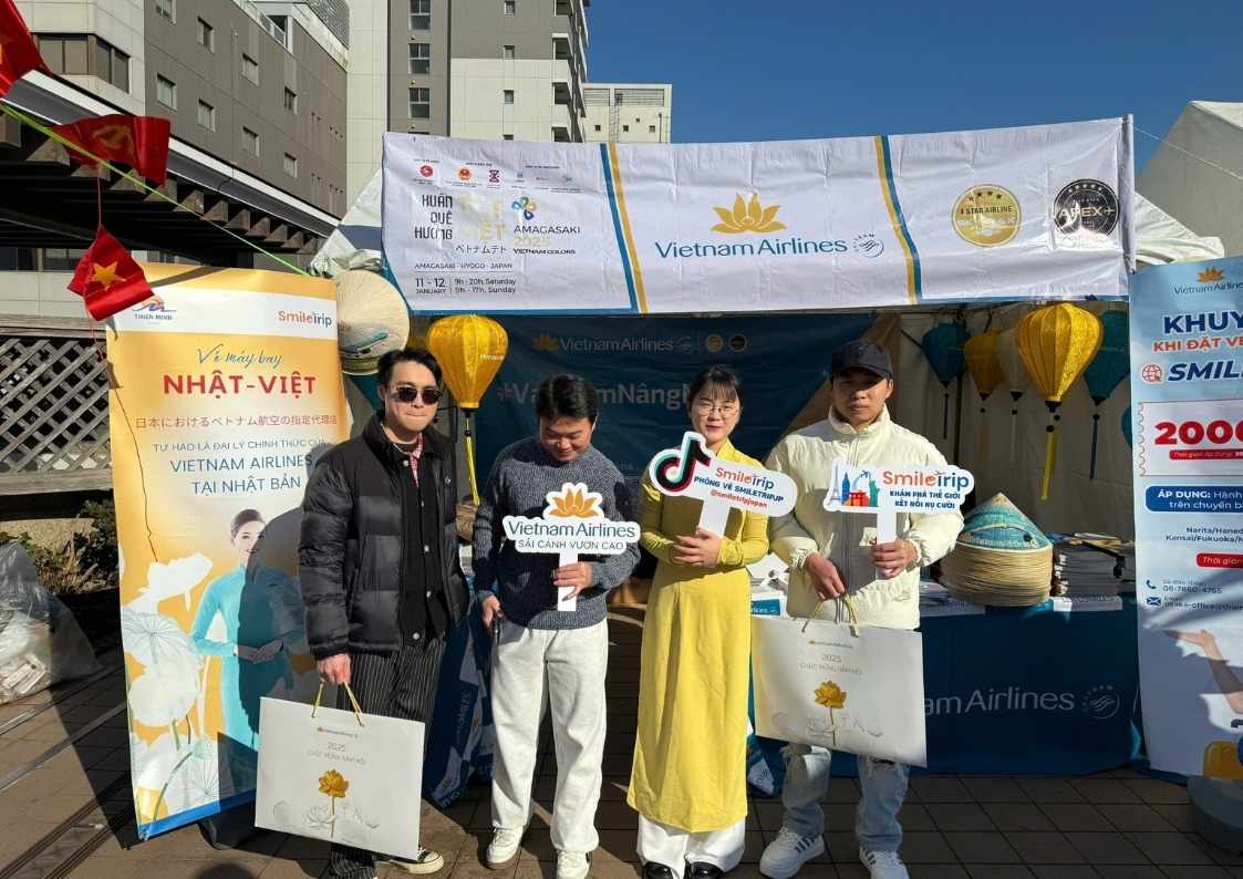 SmileTrip góp mặt trong sự kiện Xuân quê hương - Tết Việt Amagasaki