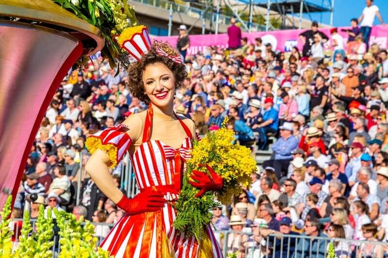 Bataille de Fleurs - cuộc diễu hành hoa