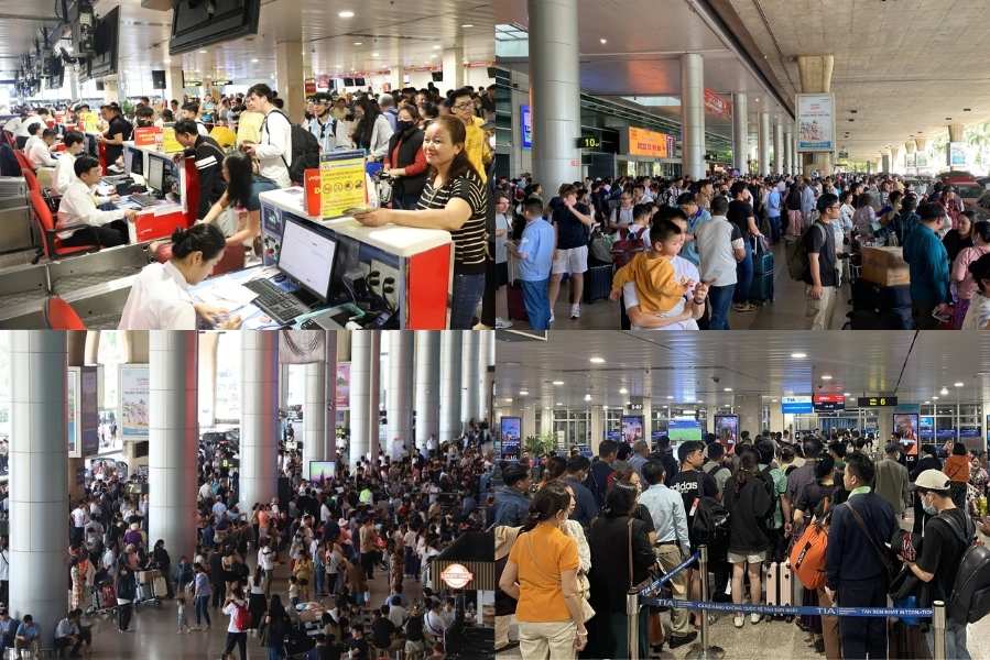 Tình trạng quá tải ở các sân bay lớn ở Việt Nam