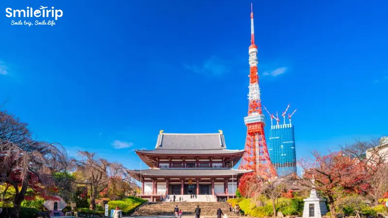 Tháp Tokyo - biểu tượng của thủ đô Nhật Bản xinh đẹp