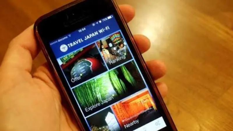 App Travel Japan Wifi được sử dụng phổ biến tại Nhật Bản