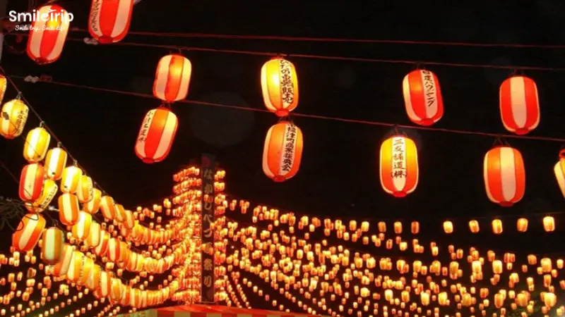 Lễ hội đèn lồng nổi tiếng tại Nhật Bản Obon