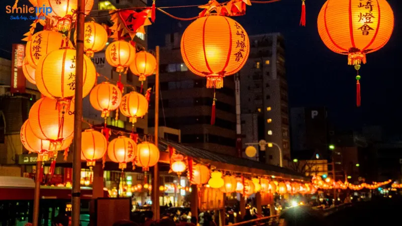 Lễ hội đèn lồng ở Nhật Bản nhận được sự quan tâm của du khách
