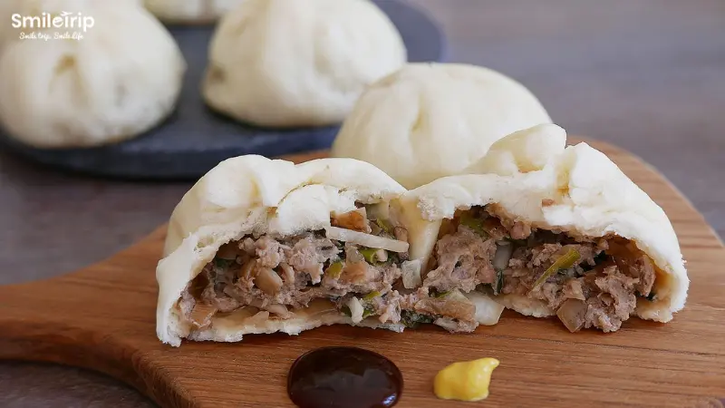 Nikuman – Bánh bao nhân thịt kiểu Nhật được ưa chuộng vào mùa lạnh
