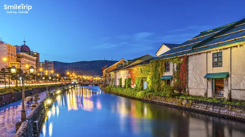Otaru – Thành phố cảng lãng mạn với kênh đào và kính màu
