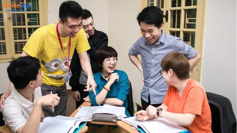 Tham gia các khóa học trực tiếp giúp cải thiện trình độ nhanh chóng
