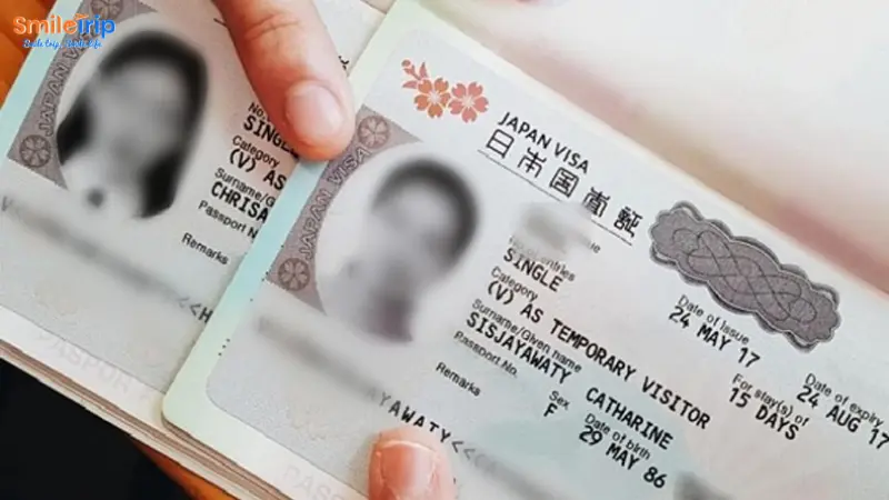 Kiểm tra visa Nhật Bản để đảm bảo còn hạn để sử dụng