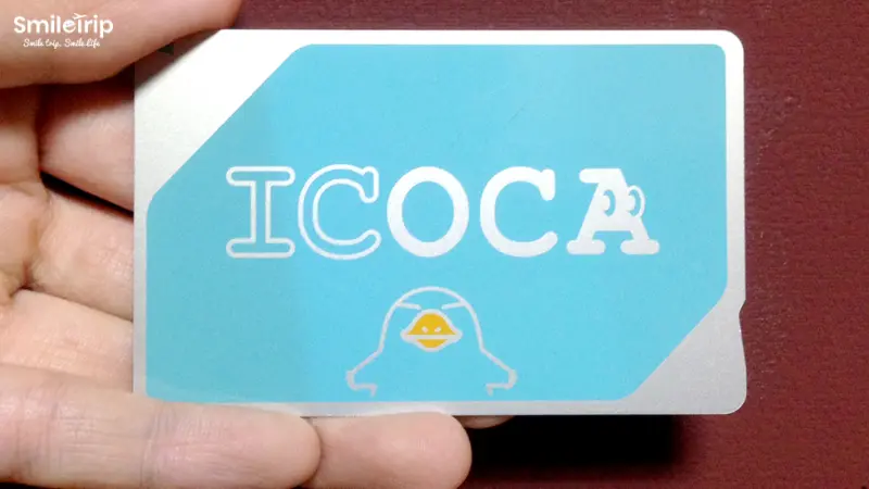 Thẻ ICOCA là một loại thẻ giao thông IC khá phổ biến ở Nhật Bản