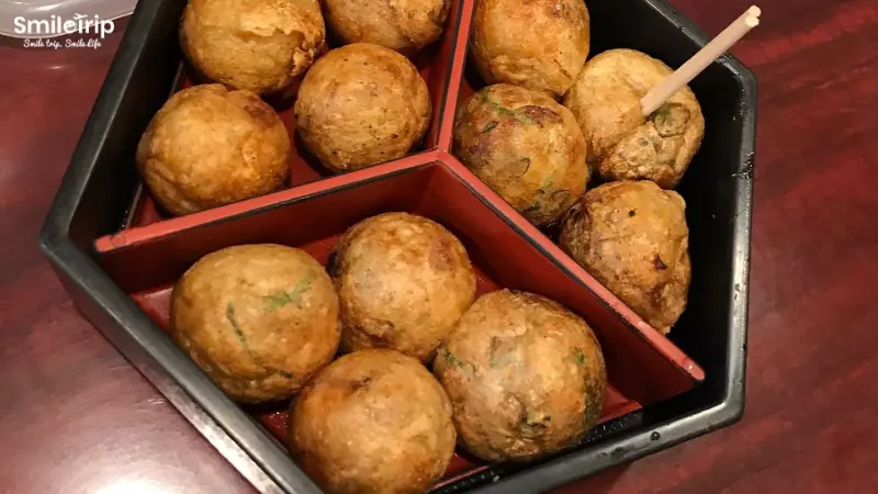 Takoyaki ở Aizuya – Namba, Osaka