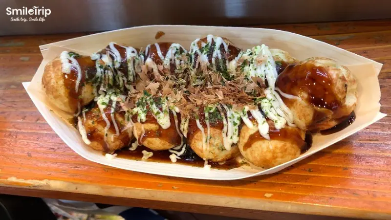 Takoyaki tại Hanadako