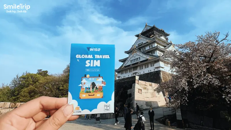 SIM du lịch khi đến Nhật
