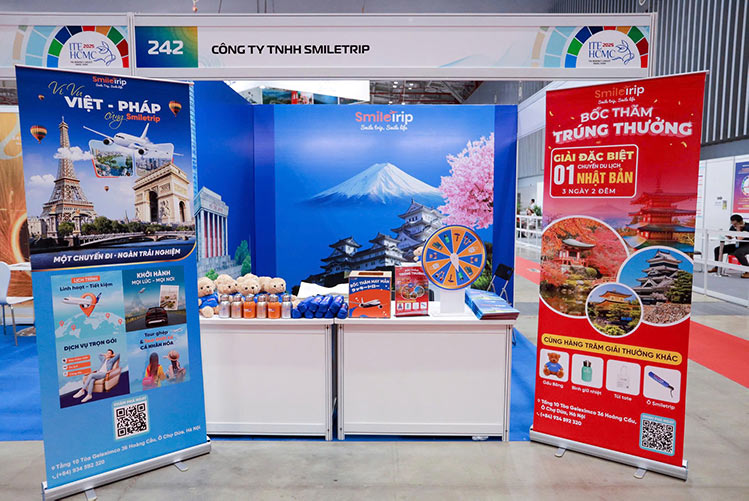 Hình ảnh gian hàng của SmileTrip tại ITE 2025