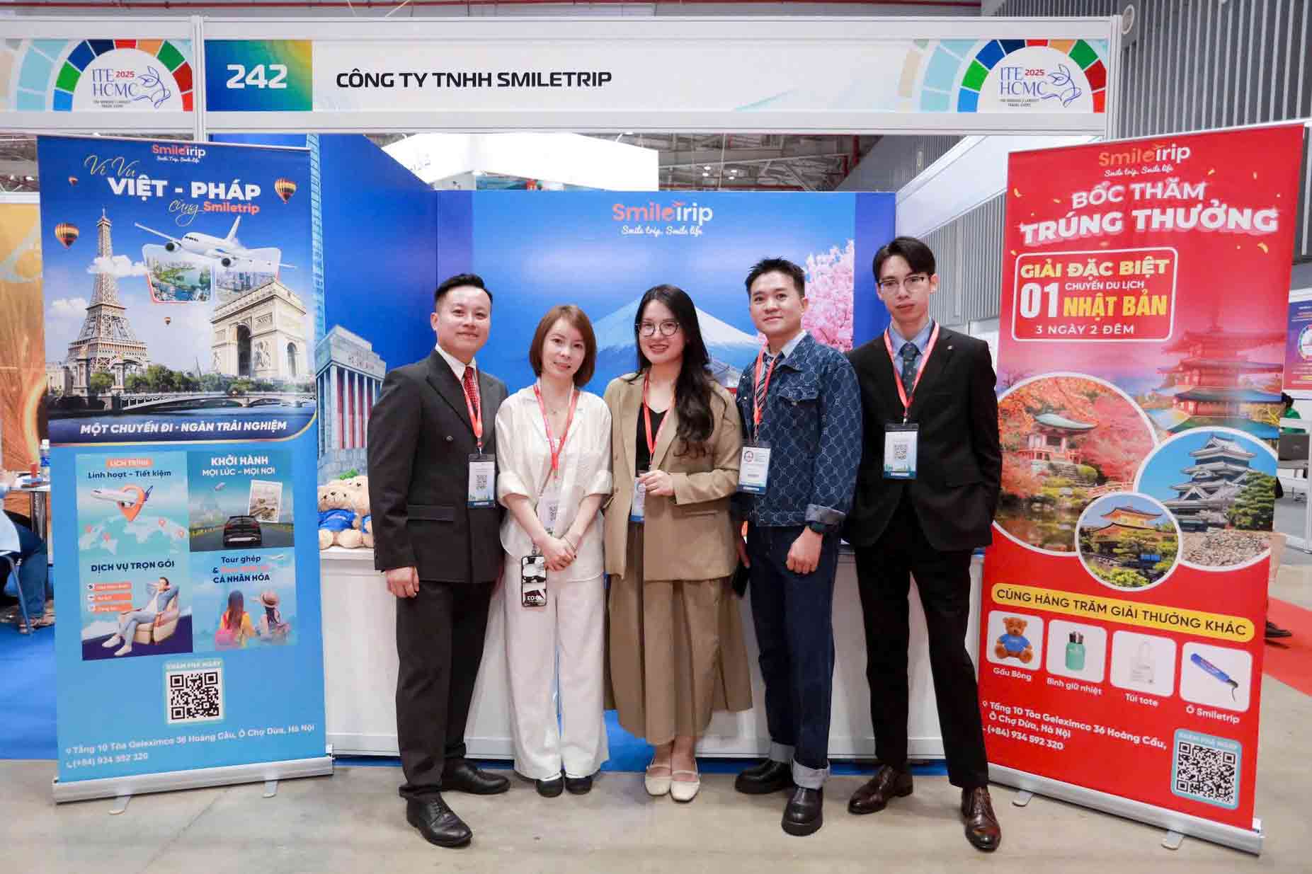SmieTrip tham gia Hội chợ Du lịch Quốc tế TP.HCM – ITE HCMC 2025