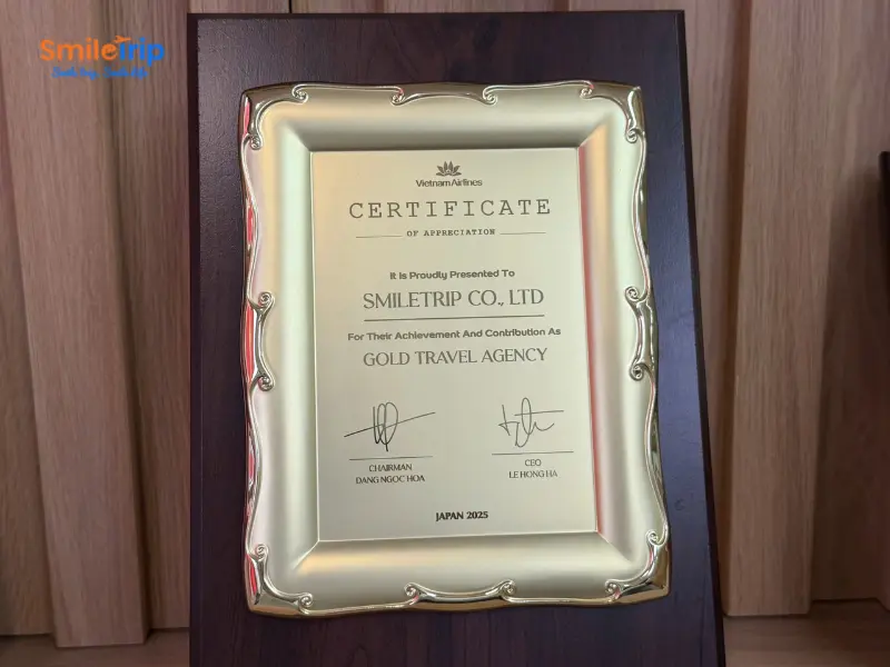 Đại lý cấp 1 Vietnam Airlines chặng Nhật Bản Việt Nam - SmileTrip