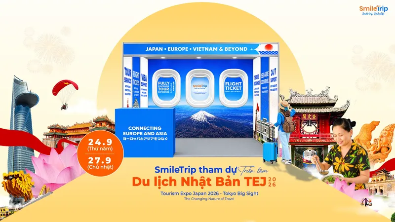 SMILETRIP THAM GIA TEJ 2026 – KẾT NỐI DU LỊCH VIỆT – NHẬT & MỞ RỘNG HỢP TÁC