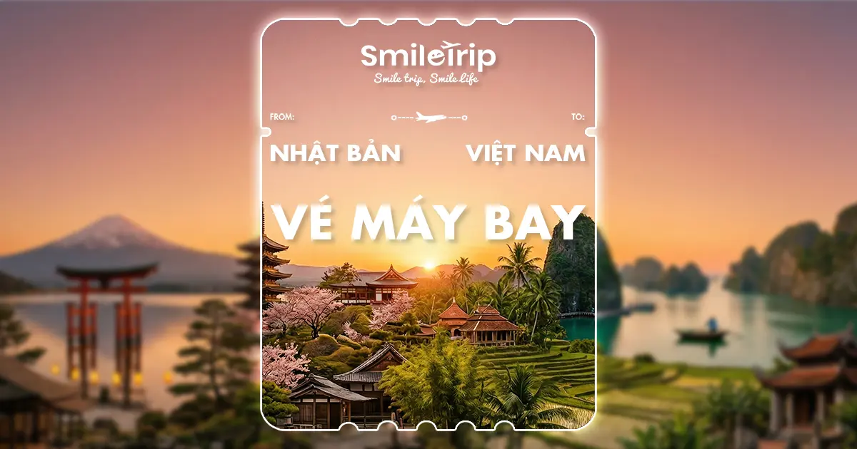 Giá vé máy bay Nhật Bản về Việt Nam